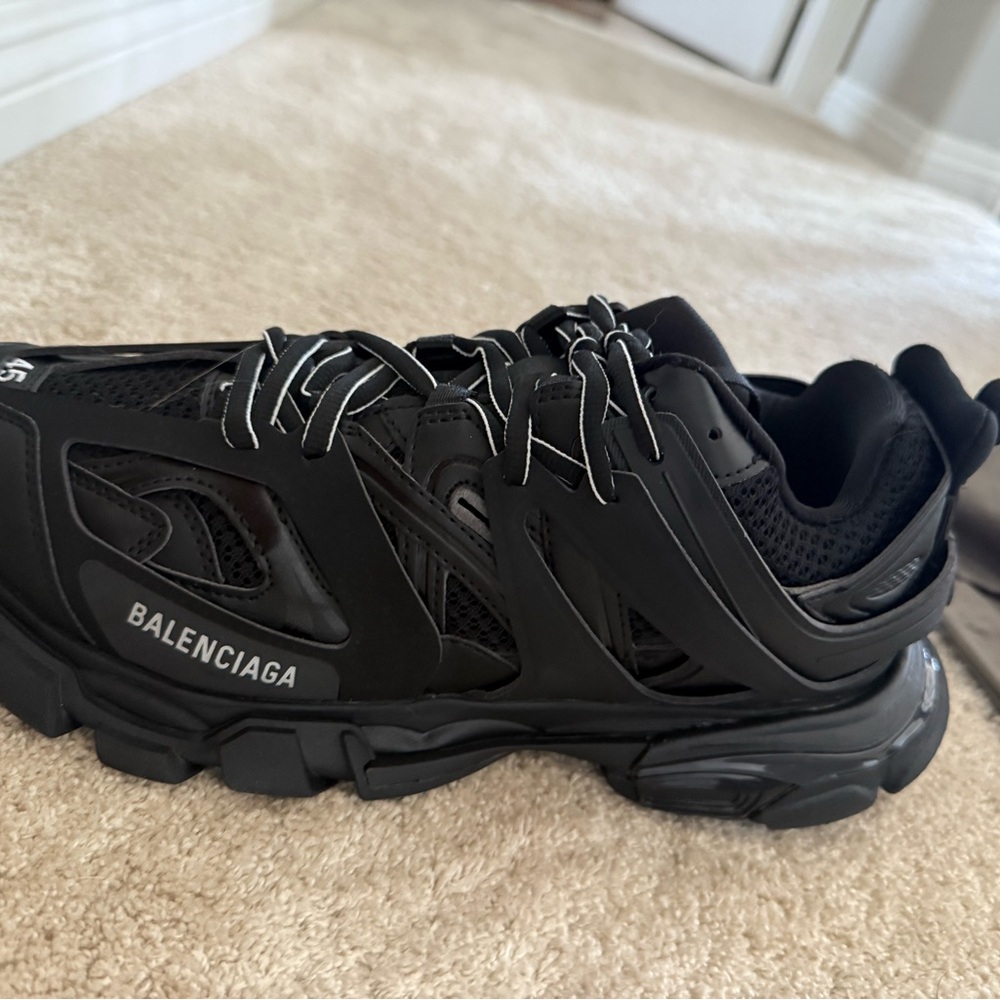 Balenciaga Black Track Sneakers - Picture 3 of 7